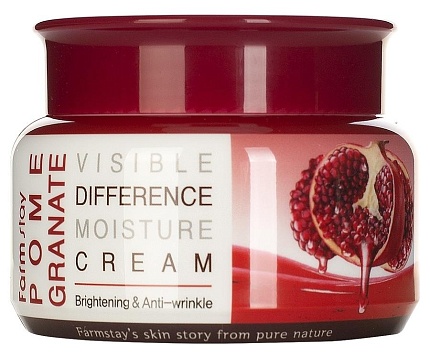 Крем для лица с гранатом (100 мл), FarmStay Visible Difference Moisture Cream Pomegranate