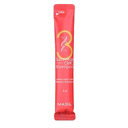 mini Шампунь с аминокислотами для жирной кожи головы (8 мл), Masil 3 Salon Hair CMC Shampoo