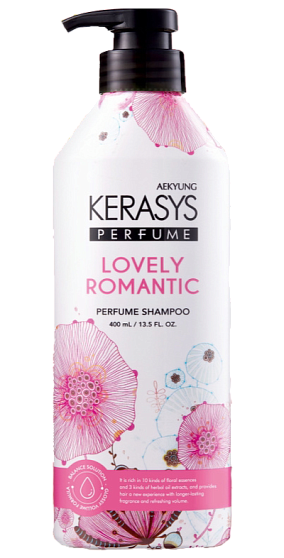 Шампунь для поврежденных волос (400 мл), KERASYS perfume lovely & romantic
