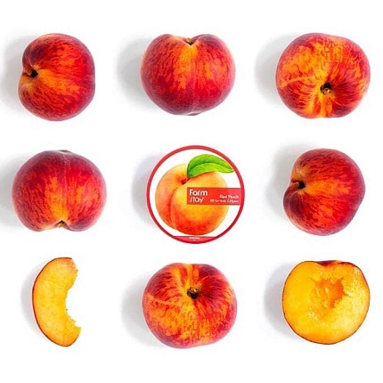 Крем для тела и лица с персиком, FarmStay Real Peach All-In-One
