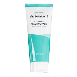 Ночная маска успокаивающая (180 мл), Jigott Vita Solution 12 Calming Sleeping Pack