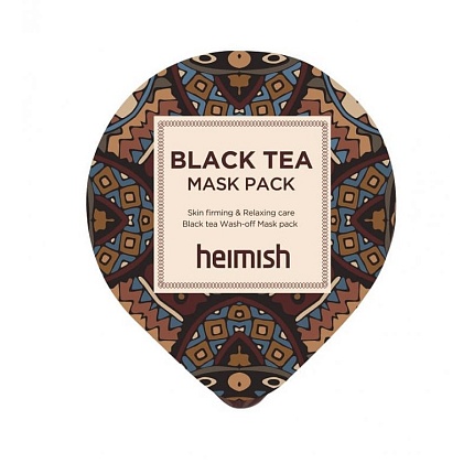 Антиоксидантная маска против отеков (5 мл), Heimish Black Tea Mask Pack