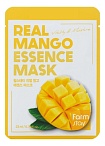 Тканевая маска с экстрактом манго Real Essence Mask Mango