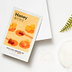 Питательная тканевая маска для лица с экстрактом мёда Missha Airy Fit Sheet Mask Honey