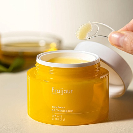 Гидрофильный бальзам для снятия макияжа с юдзу (50 гр), Evas Fraijour Yuzu Honey All Cleansing Balm