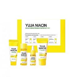 Набор миниатюр с витамином С от пигментации и следов акне, Some By Mi Yuja Niacin 30 Days Brightening Starter Kit