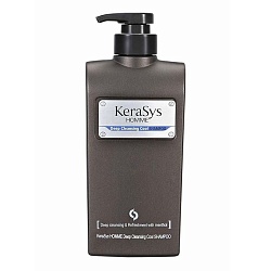 Мужской шампунь освежающий (550 мл), KERASYS homme shampoo deep cleansing