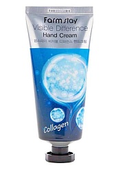 Смягчающий крем для рук с коллагеном (100 мл), FarmStay Visible Difference Hand Cream Collagen