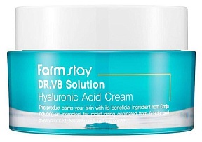 Увлажняющий крем с гиалуроновой кислотой, FarmStay Dr.V8 Solution Hyaluronic Acid Cream