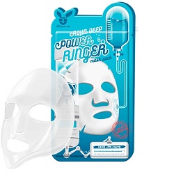 Увлажняющая тканевая маска с гиалуроновой кислотой, Elizavecca Aqua Deep Power Ringer Mask Pack