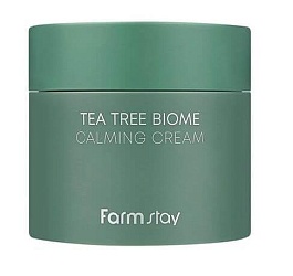 Успокаивающий крем с экстрактом чайного дерева, FarmStay Tea Tree Biome Calming Cream