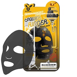 Очищающая маска с углём и мёдом, Elizavecca Black Charcoal Honey Deep Power Ringer Mask Pack