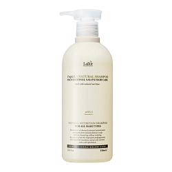 Шампунь бессульфатный с маслами для сухих волос (500 мл), Lador Triplex Natural Shampoo